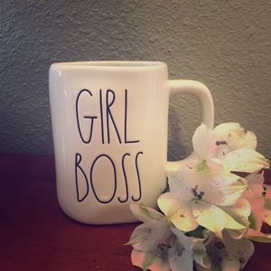 NWOT Rae Dunn “GIRL BOSS” Mug.